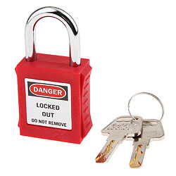 Sécurité Sécurité Lockout Cadenas Keyed Different Red