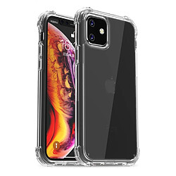 Ipaky Coque en TPU clair résistant aux chutes transparent pour votre Apple iPhone 11 6.1 pouces (2019)