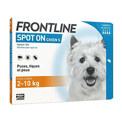 FRONTLINE Spot On chien 2-10kg - 4 pipettes