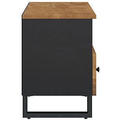 Acheter vidaXL Meuble TV 100x33x46 cm bois de manguier et d'ingénierie