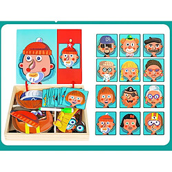 Avis Universal Puzzles magnétiques en bois Puzzles 3D pour enfants Tableaux à dessiner Apprentissage Jouets en bois Cadeaux |