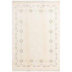 Vidal Tapis de laine 244x170 beige Darya