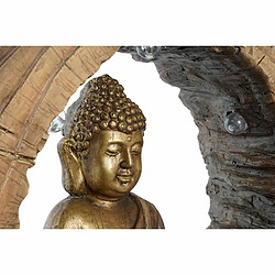 Avis Figurine Décorative DKD Home Decor 40 x 13 x 40 cm Doré Marron Buda Oriental (2 Unités)