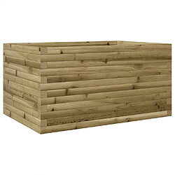 vidaXL Jardinière 90x60x46 cm bois de pin imprégné