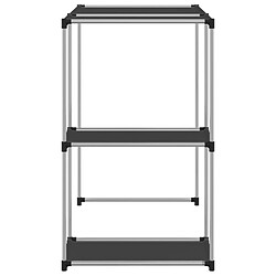 Avis vidaXL Support de rangement sur la machine à laver Noir 87x55x90,5 cm