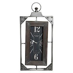 Horloge Murale DKD Home Decor Loft Bois Fer (29 x 6.5 x 61 cm)