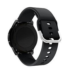 Bracelet SmoothSilicone Avec Boucle Phonecare pour Garmin Forerunner 265S - Noir