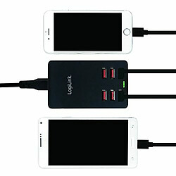 LogiLink PA0139 Intérieur Noir chargeur de téléphones portables - chargeurs de téléphones portables (Intérieur, Universel, Secteur, Sur-courant, Surtension, Court-circuit, Noir, 100 - 240) pas cher