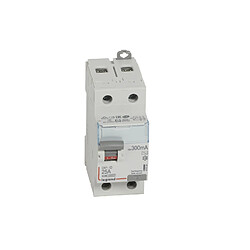 interrupteur différentiel legrand dx3 25a 300ma 2 poles type ac - vis / vis