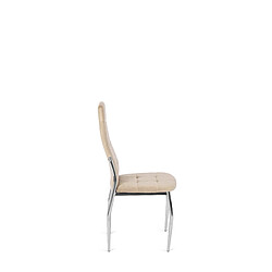 Avis Vivaldi Chaise MOLLY Beige Velours