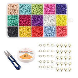 1 Set En Vrac Perles Bricolage Artisanat Artisanat Bijoux Kit Filles Jouet À La Main A pas cher