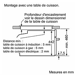 Acheter Four combiné mo intégrable 45l noir - cmg633bb1 - BOSCH