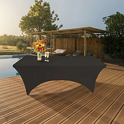 Sunnydays Housse pour table de réception - Noir