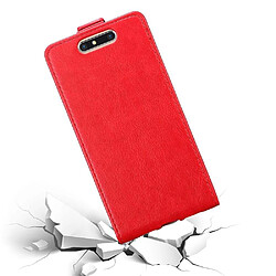 Cadorabo Coque ZTE Blade V8 Etui en Rouge pas cher