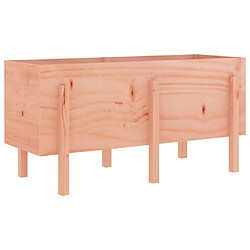 Maison Chic Jardinière,Lit surélevé de jardin - Bac à fleurs - pot de fleur 121x50x57 cm bois Douglas massif -GKD47061