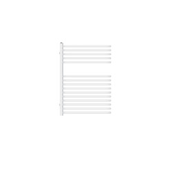 LuxeBath Partition Radiateur sèche-serviettes Porte-serviettes blanc 500x800 mm