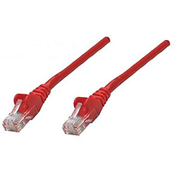 Disney Intellinet 738958 câble de réseau 0,25 m Cat5e SF/UTP [S-FTP] Rouge (NETWORK CABLE CAT5E CCA 0.25M- - RED SF/UTP CBL/SHIELD TP/UNSHIEL)