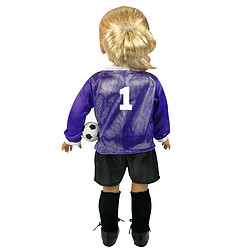 Avis Teamson Kids Tenue de footballeur de poupée 6 pièces de Sophia avec ensemble d'accessoires et de chaussures de poupée