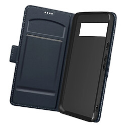 Avizar Étui pour Google Pixel 8 Porte-carte Support Wallet Slim Bleu nuit