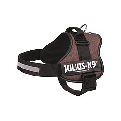 JULIUS K9 Harnais Power 3?XL-XXL : 82?116 cm - 50 mm - Moka - Pour chien