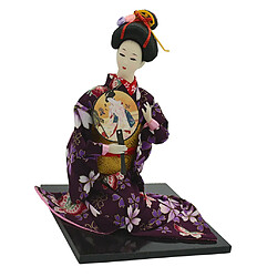 Acheter Poupée kimono japonais vintage de 16 pouces oriental poupée Kokeshi Geisha modèle artisanat