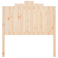 Acheter Maison Chic Tête de lit moderne pour chambre - Décoration de lit 106x4x110 cm Bois massif de pin -MN76746