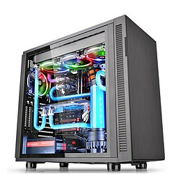 Boîtier ATX semi-tour THERMALTAKE Suppressor F31 Blanc Noir Multicouleur