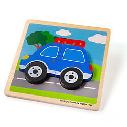 Bigjigs Toys Gros puzzle à soulever - Voiture