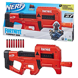 Hasbro Jouet Pistolet Blaster Fortnite Compact Smg Motorisé avec 8 Fléchettes Rouge / Noir pas cher