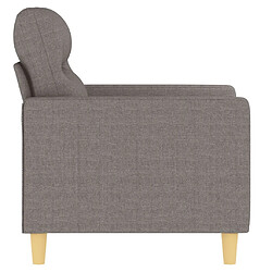 Acheter Maison Chic Fauteuil relax,Chaise pour salon Taupe 60 cm Tissu -MN38231