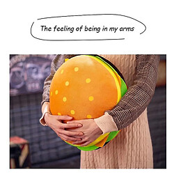 Acheter Universal Creative Burger Plux Toy Soft Redded Plux Cushion Oreiller mignon Hamburger Pillow (30 cm)