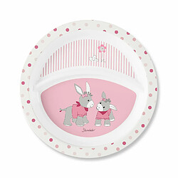 Sterntaler Assiette Bébé, Emm l'âne Girl, Âge: Pour les bébés à partir de 6 mois, Rose