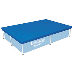 Bâche d'hiver pour Piscine Hors-sol Tubulaire Détachable Bestway 221x150x43 cm