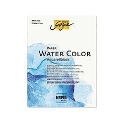 KREUL Bloc pour artistes SOLO Goya Paper Water Color ()