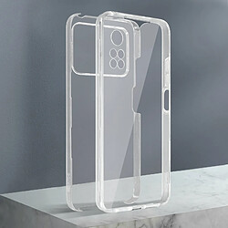 Avizar Coque intégrale Xiaomi Poco M4 Pro 4G Souple transparent pas cher