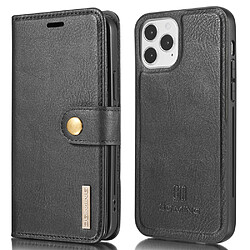 Dg.Ming Etui en PU 2-en-1 détachable noir pour votre Apple iPhone 13