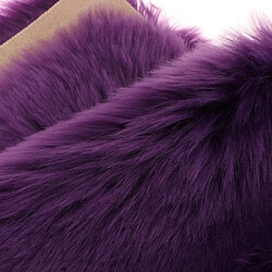 60cmx90cm peau de mouton moelleux peau fausse fourrure faux tapis tapis tapis violet