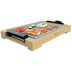 Cecotec plancha gril électrique 2000W marron