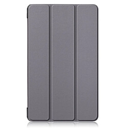 Etui en PU avec socle tripliure gris pour votre Samsung Galaxy Tab A 8.0 (2019) SM-T290 SM-T295 SM-T297