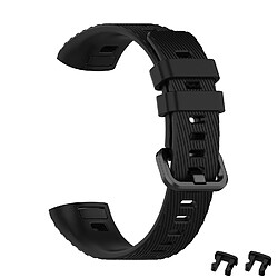 INF Bracelet de montre pour Huawei Band 3/3 Pro/4 Pro Noir TPU