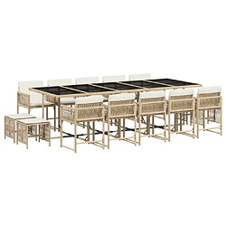 Ensemble table & chaises