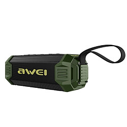 Avis Wewoo Enceinte Bluetooth vert IPX4 haut-parleur Power Bank avec Enhanced Bass, micro intégré, soutien FM / USB / carte TF / AUX