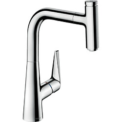 Hansgrohe - Mitigeur de cuisine Talis Select M51 220 avec douchette extractible 1 jet chromé