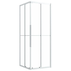 vidaXL Cabine de douche ESG dépoli 70x70x180 cm