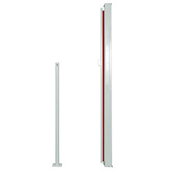 Avis Maison Chic Auvent latéral rétractable de balcon | Store extérieur | Auvent solaire de patio 160x500 cm Rouge -GKD80892