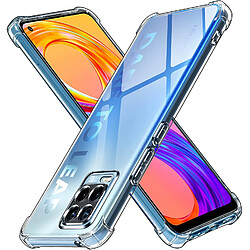 Coque de protection pour le Oppo Realme 8 4G / Realme 8 PRO Souple Transparente Bumper Gel TPU avec bords renforcés XEPTIO