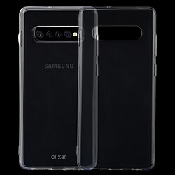 Wewoo Coque Souple Etui de protection ultra-mince en TPU de 0,75 mm pour Samsung Galaxy S10 Plus