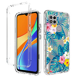 Coque en TPU anti-chute, transparent pour votre Xiaomi Redmi 9C/9C NFC - Feuille de plantain