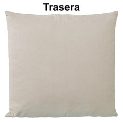 Coussin Alexandra House Living Crème Textile 43 x 43 cm