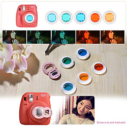 Acheter Andoer Kit d'accessoires 14 en 1 pour Fujifilm Instax Mini 9/8/8 + / 8s avec étui d'appareil photo / Dragonne / autocollant / Obje